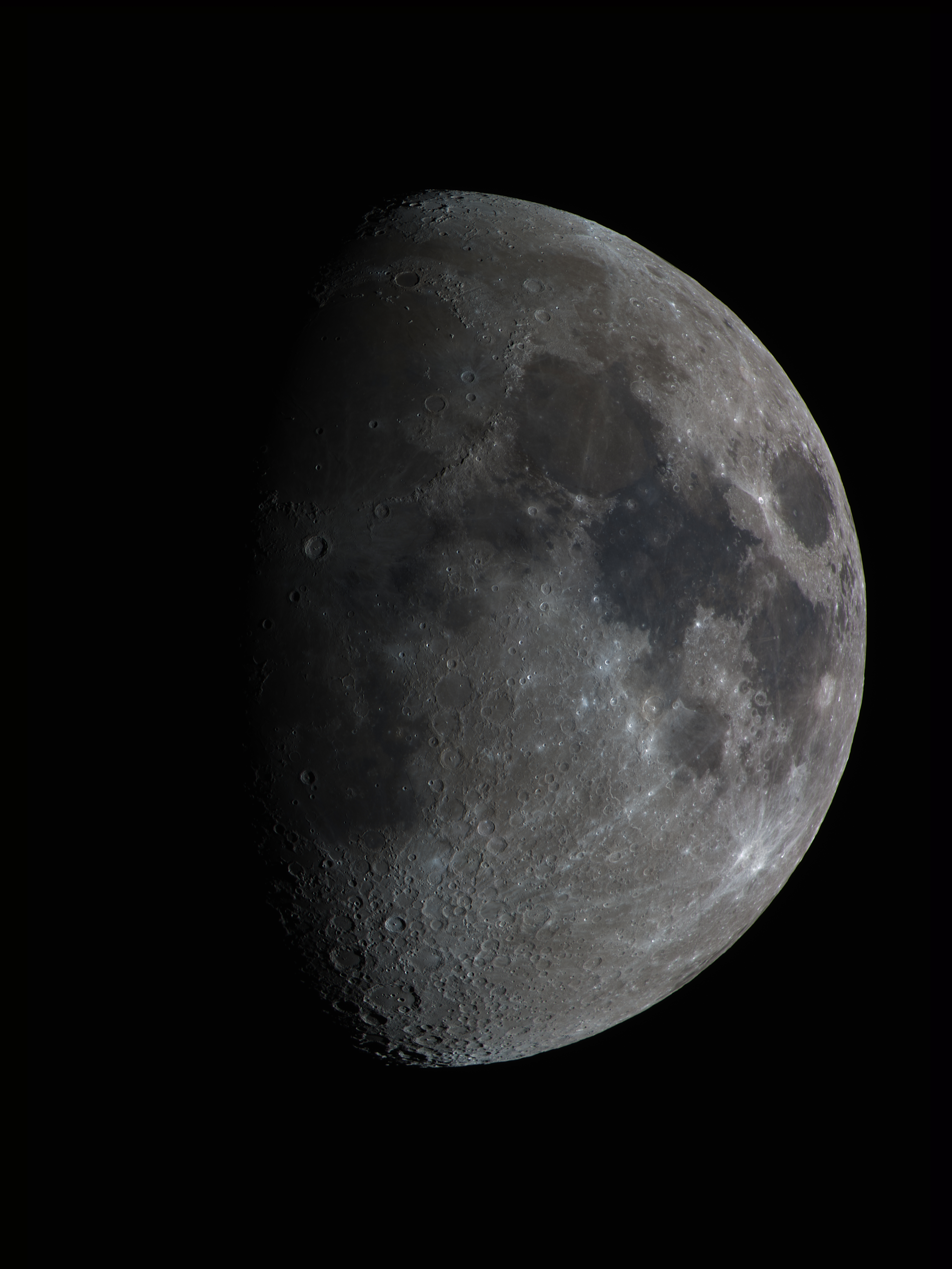 2021-02-21 The Moon | Camera: ZWO6200MM | Optics: Celestron Edge 9.25 | RGB Lucky Imaging
